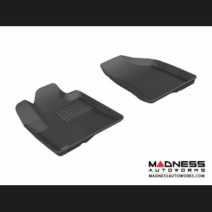 Hyundai Santa Fe Floor Mats (Set of 2) - Front - Black by 3D MAXpider